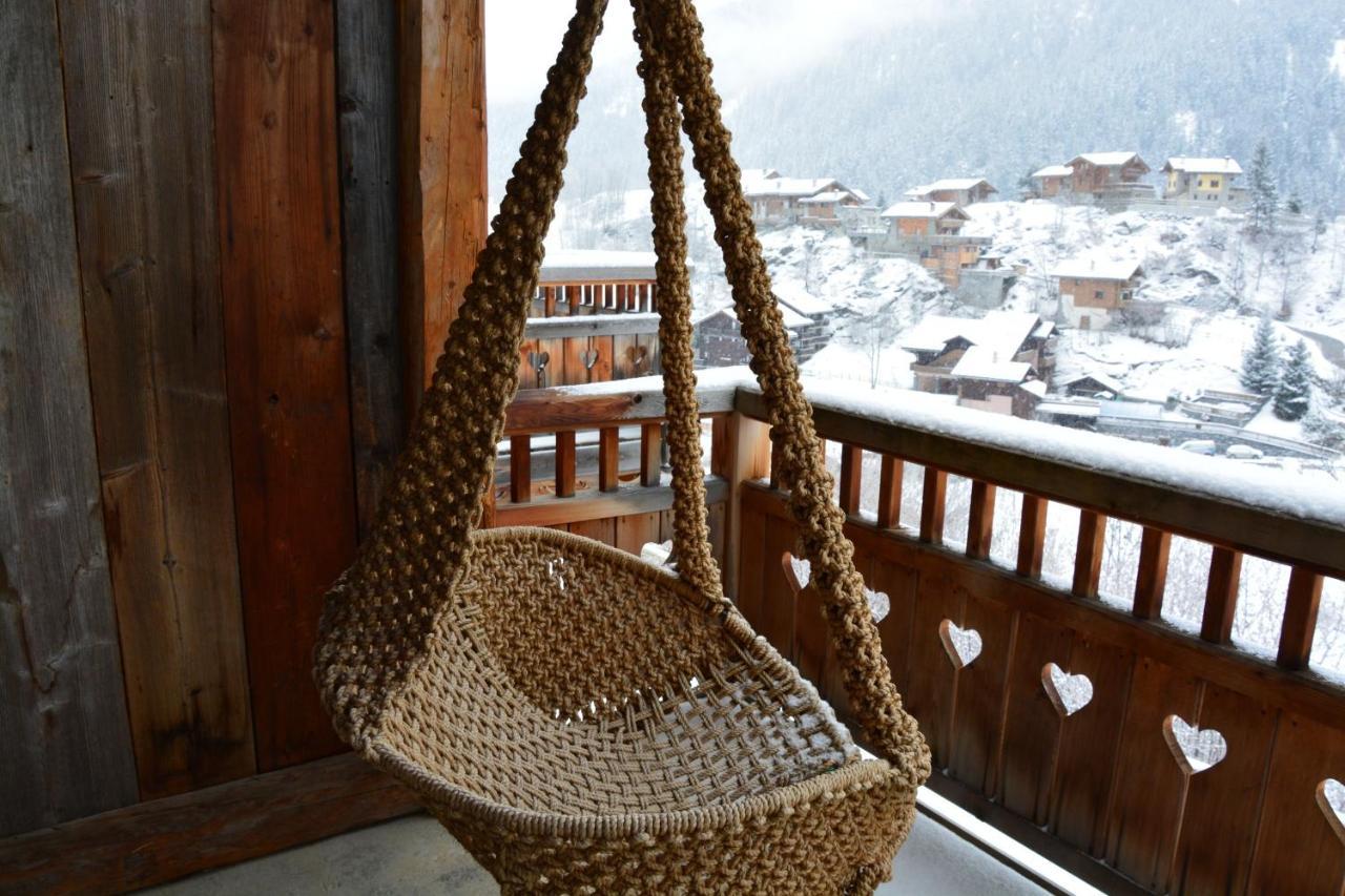 Chalet Des Trappeurs Coeur Vanoise 15 Persons Ла-Плань Экстерьер фото