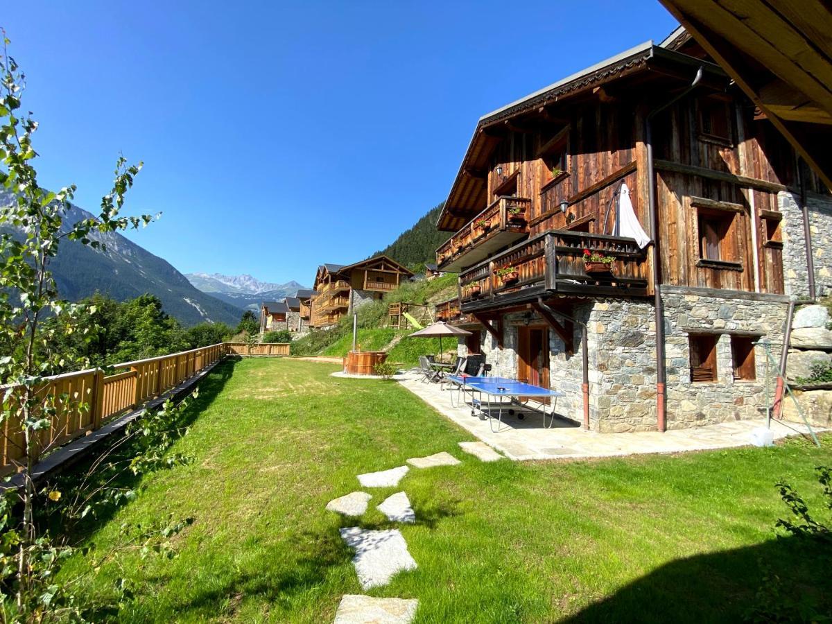 Chalet Des Trappeurs Coeur Vanoise 15 Persons Ла-Плань Экстерьер фото