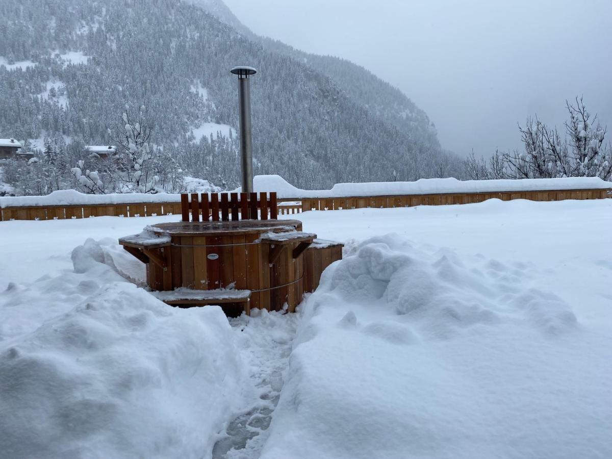Chalet Des Trappeurs Coeur Vanoise 15 Persons Ла-Плань Экстерьер фото